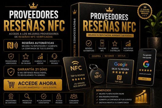 Proveedores RESEÑAS NFC + GUÍA COMPLETA